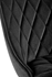 čierna - Jedálenské kreslo K450